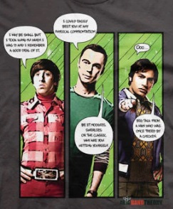Koszulka męska The Big Bang Theory - Comics