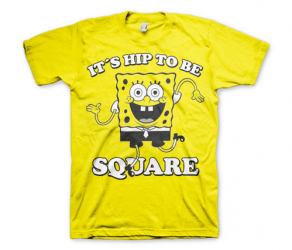 Koszulka męska SpongeBob Squarepants It´s Hip To Be Square T-Shirt
