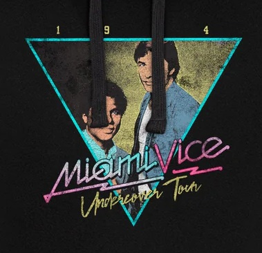 Bluza z kapturem Miami Vice - Undercover Tour