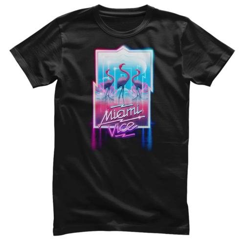 Koszulka męska Miami Vice - Neon