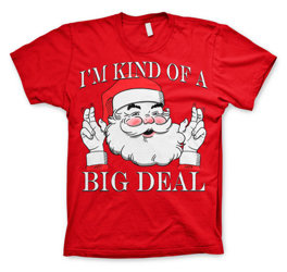 Koszulka męska świąteczna Santa - Kind Of A Big Deal