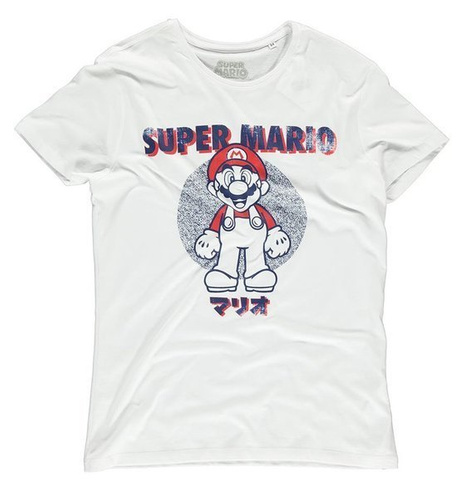 Koszulka męska Nintendo Super Mario Anatomy