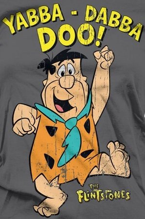 Koszulka damska The Flintstones - Yabba-Dabba-Doo