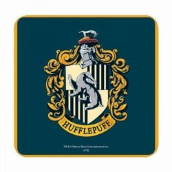 Korkowa podkładka pod kubek Harry Potter - Hufflepuff crest