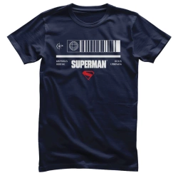Koszulka męska Superman - Barcode