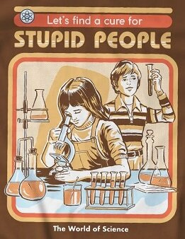 Koszulka męska Steven Rhodes - Cure For Stupid People