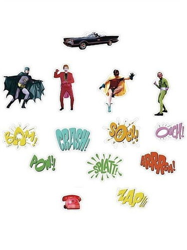 Magnesy na lodówkę Batman - zestaw 14 sztuk