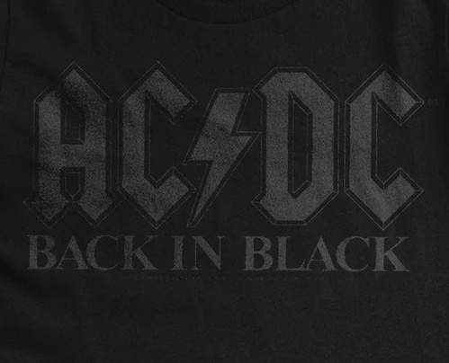 Koszulka damska AC/DC - Back In Black