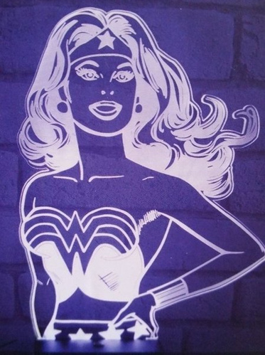 Lampka led Wonder Woman