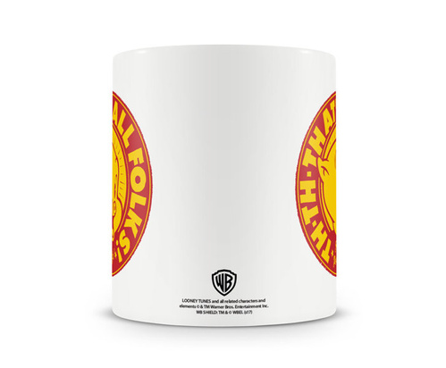 Kubek ceramiczny Looney Tunes - That's All Folks! 330ml