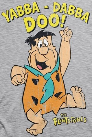 Koszulka dziecięca The Flintstones - Yabba-Dabba-Doo