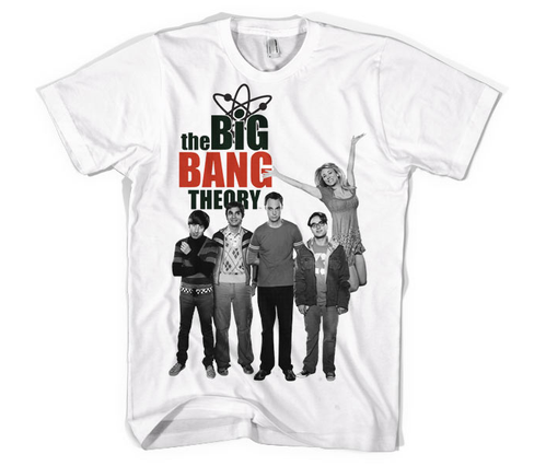 Koszulka męska The Big Bang Theory Cast T-Shirt