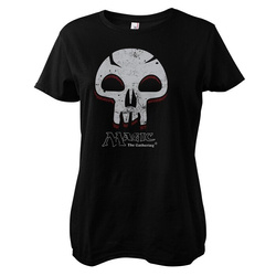 Koszulka damska Magic The Gathering - Black Mana Skull