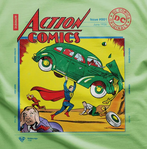 Koszulka męska Superman - Action Comics 