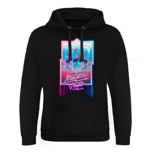 Bluza z kapturem Miami Vice - Neon