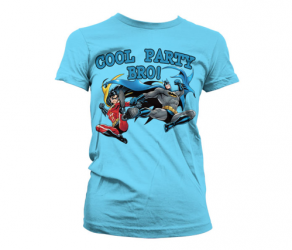 Koszulka damska Batman & Robin Cool Party Bro! bluzka Dc Comics 