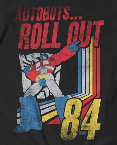 Koszulka męska Transformers - Roll Out 84