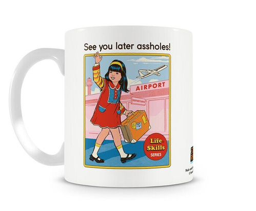 Kubek ceramiczny Steven Rhodes - See You Later 330ml 