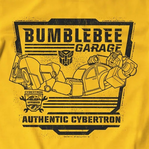 Koszulka męska Transformers - Bumblebee Garage