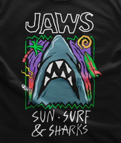 Koszulka męska Jaws - Sun Surf & Sharks