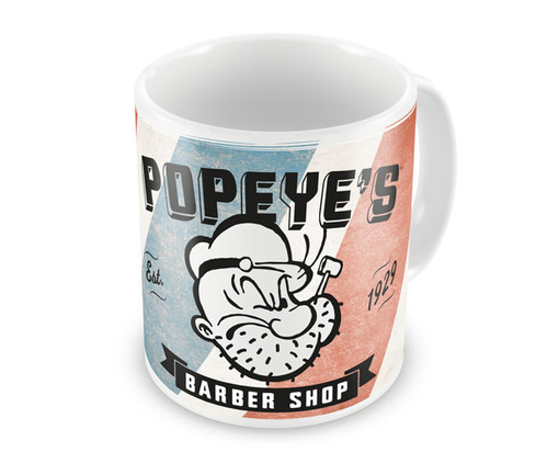 Kubek ceramiczny Popeye - Barber Shop 330ml