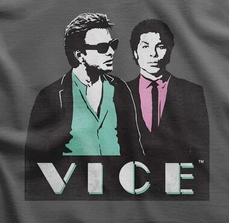 Koszulka męska Miami Vice - Crockett & Tubbs