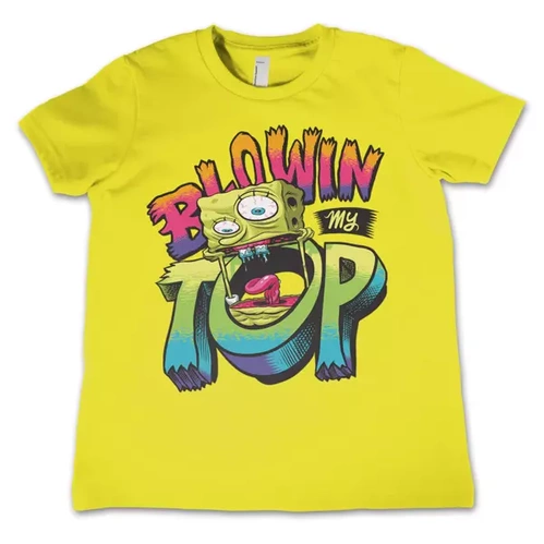 Koszulka dziecięca SpongeBob - Blowin My Top