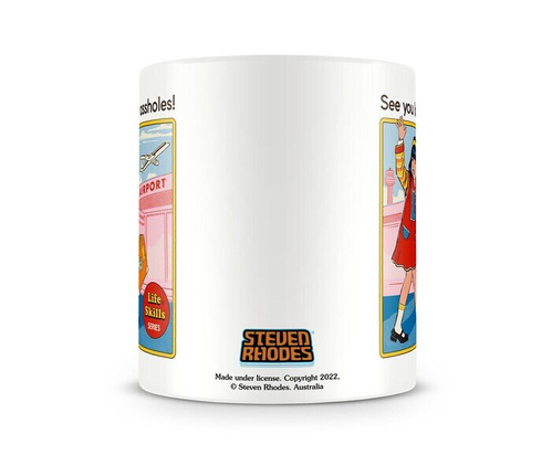 Kubek ceramiczny Steven Rhodes - See You Later 330ml 