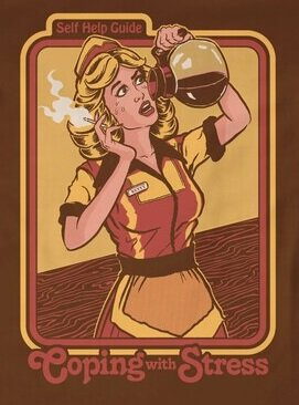 Koszulka męska Steven Rhodes - Coping With Stress