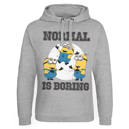 Bluza męska z kapturem Minionki - Normal Is Boring