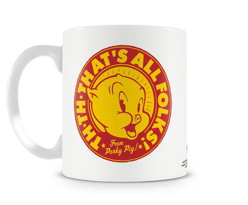 Kubek ceramiczny Looney Tunes - That's All Folks! 330ml