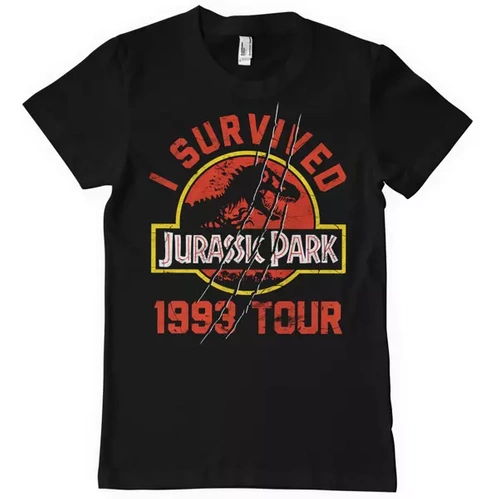 Koszulka męska Jurassic Park - I survived