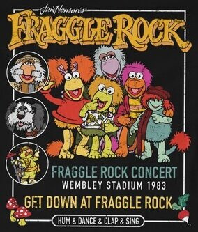Koszulka męska Fraggle Rock Concert