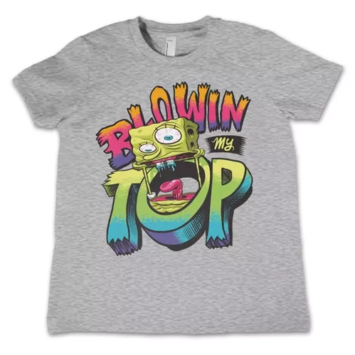 Koszulka dziecięca SpongeBob - Blowin My Top