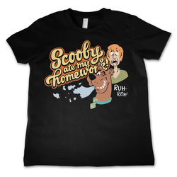 Koszulka dziecięca Scooby Doo - Scooby Ate My Homework