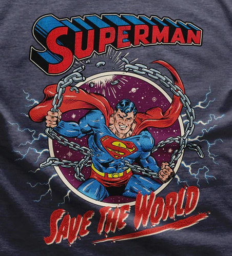 Koszulka męska Superman - Save The World