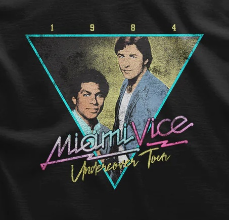 Koszulka męska Miami Vice - Undercover Tour