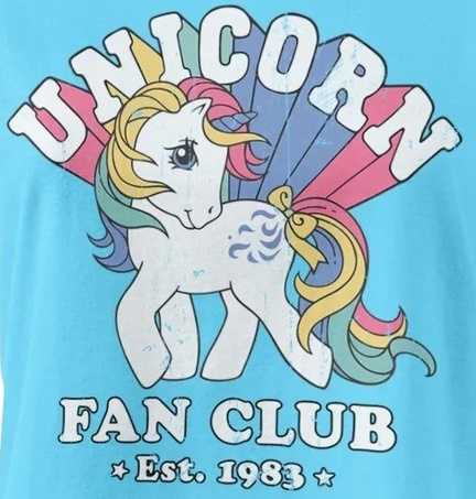Koszulka damska My Little Pony - Unicorn Fan Club