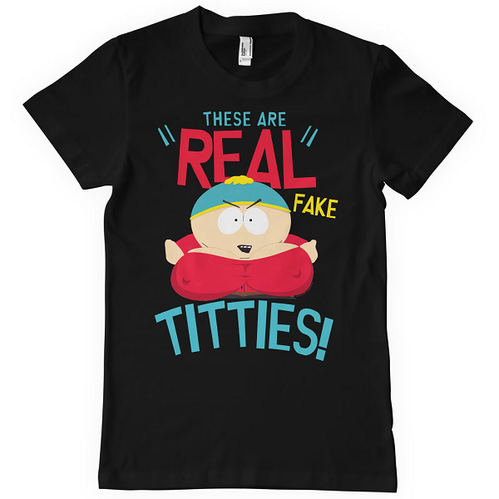 Koszulka męska South Park - These Are Real Fake Titties