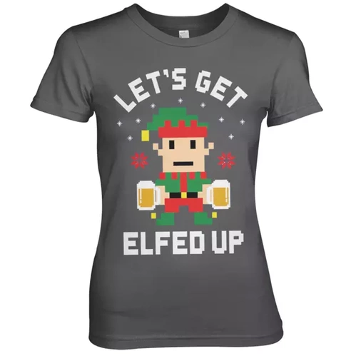 Koszulka damska świąteczna Elfed Up