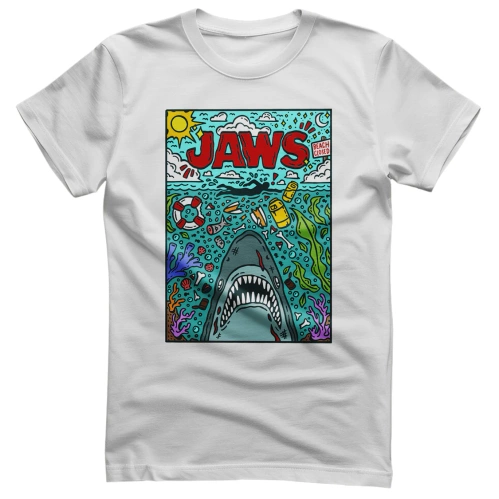 Koszulka męska Jaws - Comics Poster