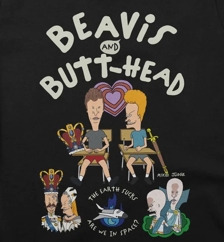 Koszulka damska Beavis and Butt-Head - The Earth Sucks