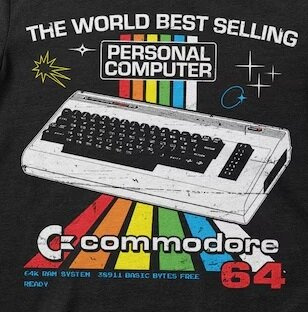 Koszulka męska Commodore 64 Personal Computer