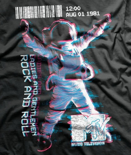 Koszulka męska MTV Moon Man