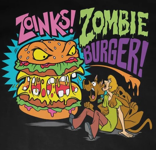 Koszulka dziecięca Scooby Doo - Zombie Burger