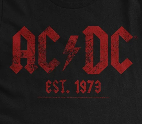 Koszulka damska AC/DC Est. 1973