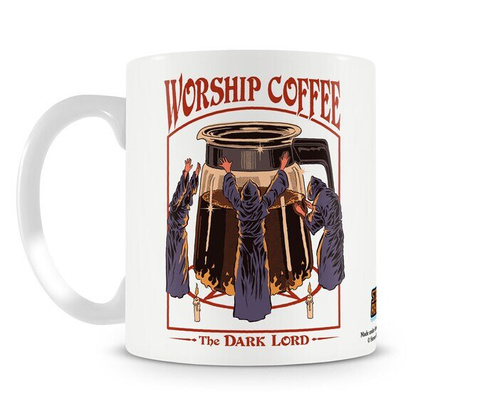 Kubek ceramiczny Steven Rhodes - Worship Coffee 330ml