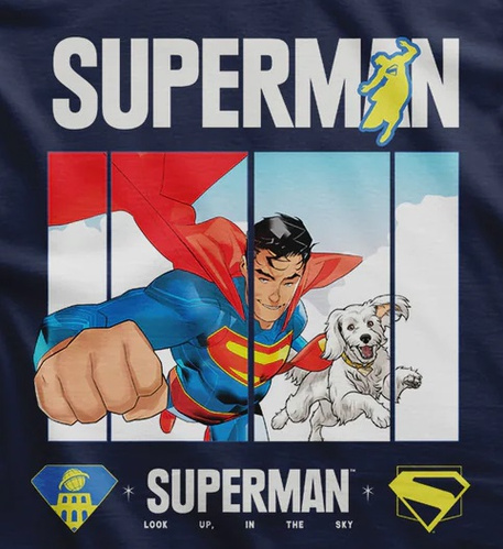 Koszulka męska Superman - Look Up