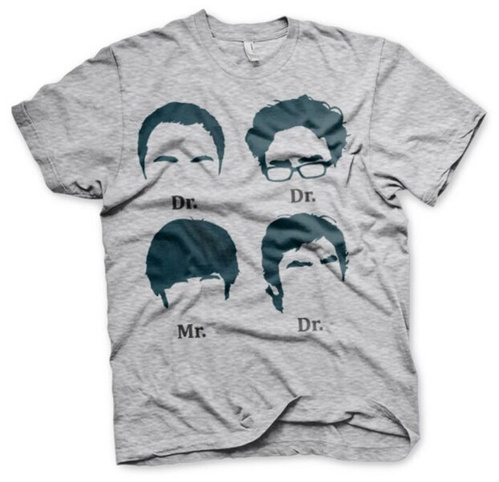 Koszulka męska The Big Bang Theory - Heads