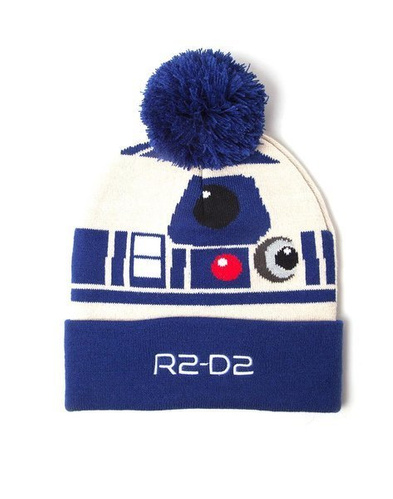 Czapka zimowa i szalik Star Wars-R2-D2